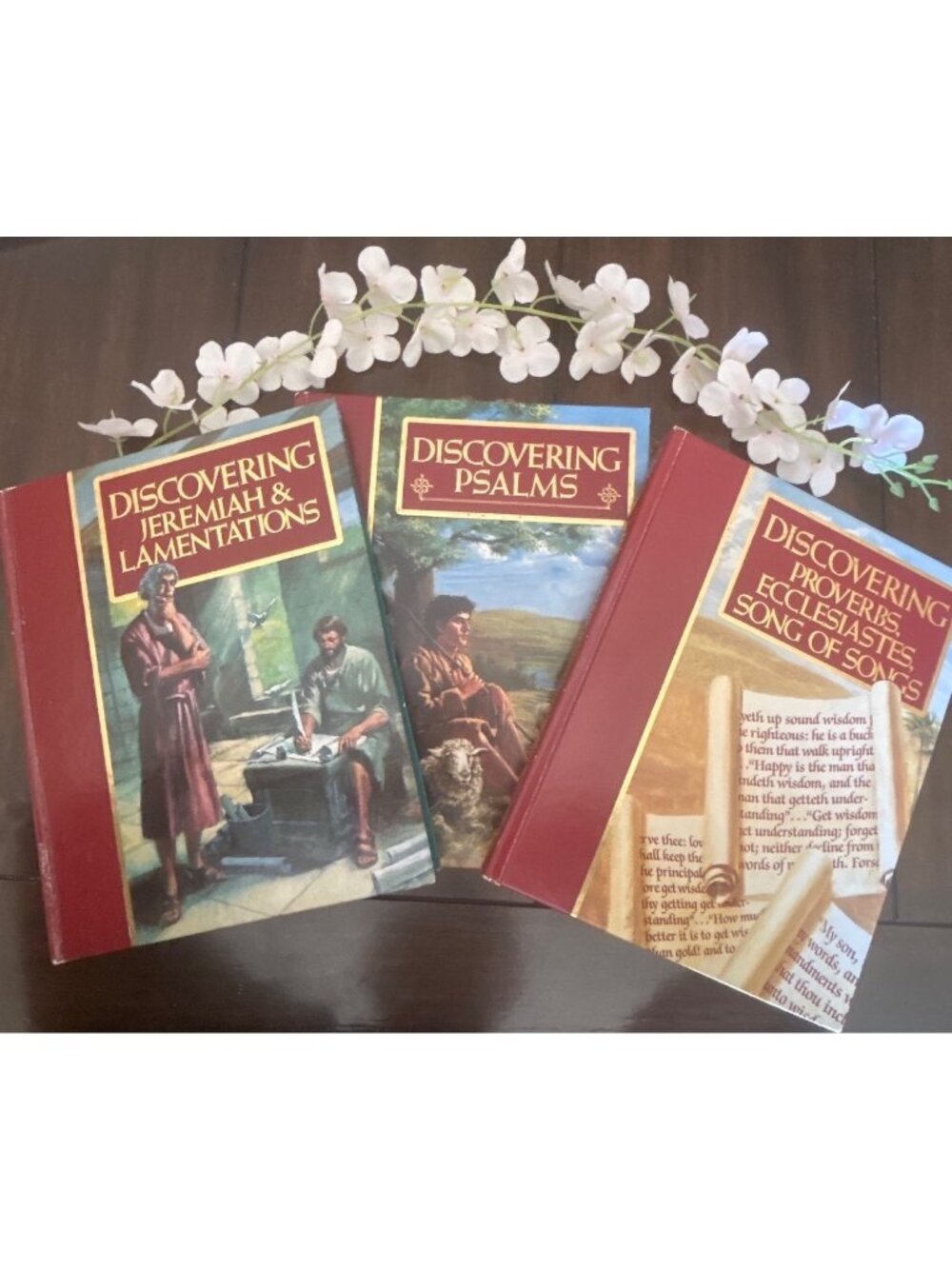 Discovering Bundle Hardcover Bible Study Program Psalms Proverbs Jeremiah